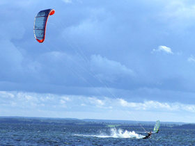 kiteboard - ride